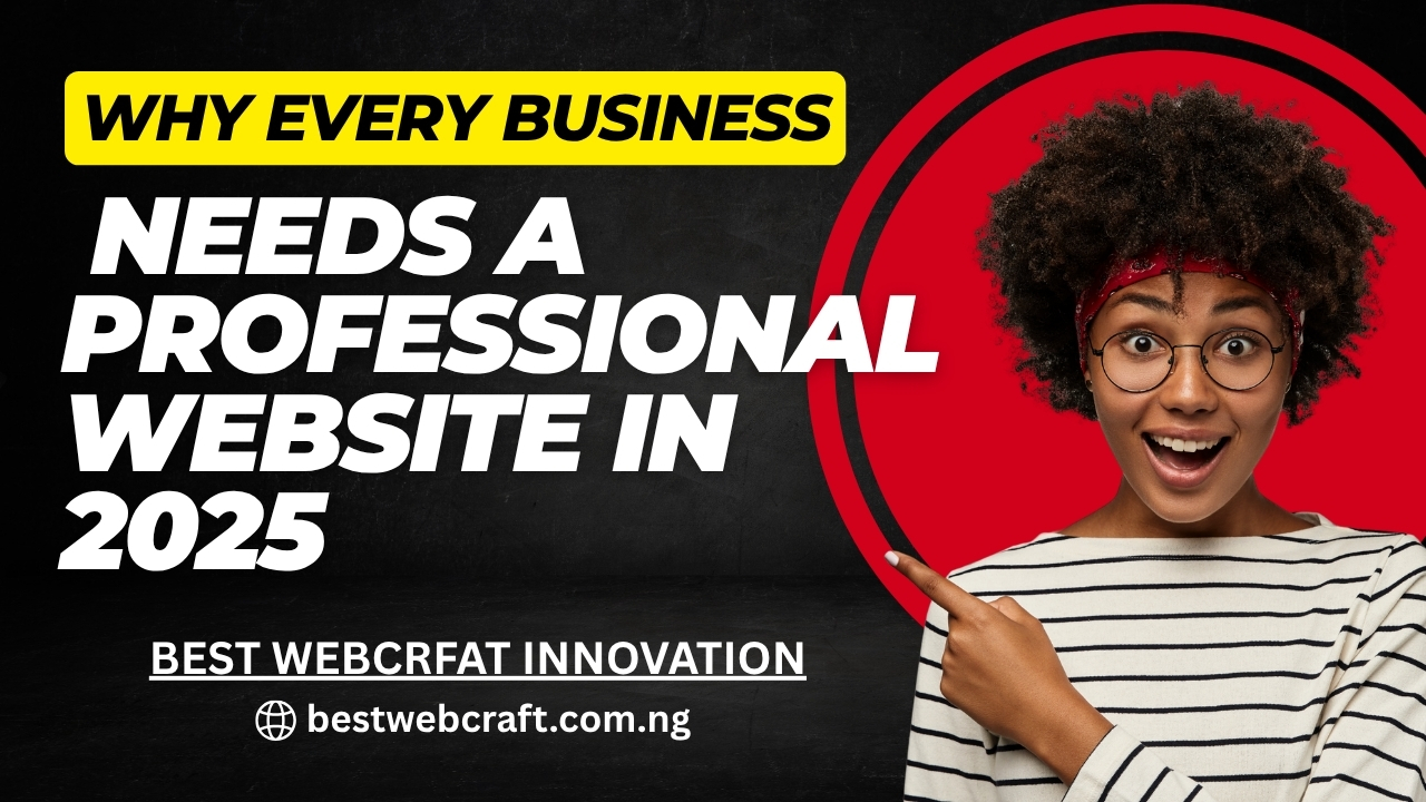 Why Every Business Needs a Professional Website in 2025
